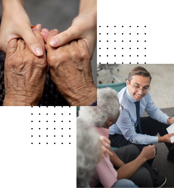 foto collage persona mayor